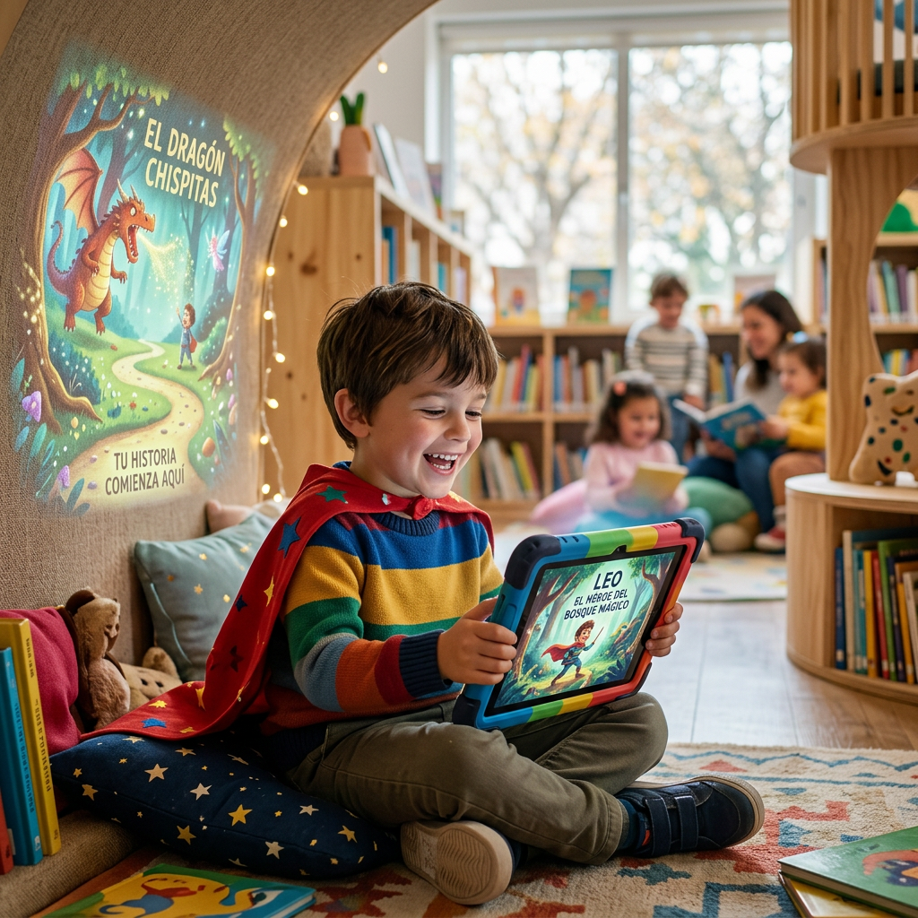 Bibliotecas creativas para pequeños héroes