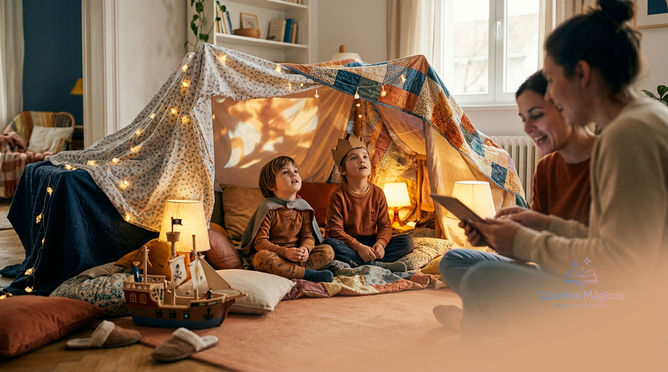 El Cine de las Sábanas: Cómo Convertir tu Casa en un Mundo Mágico 🎪