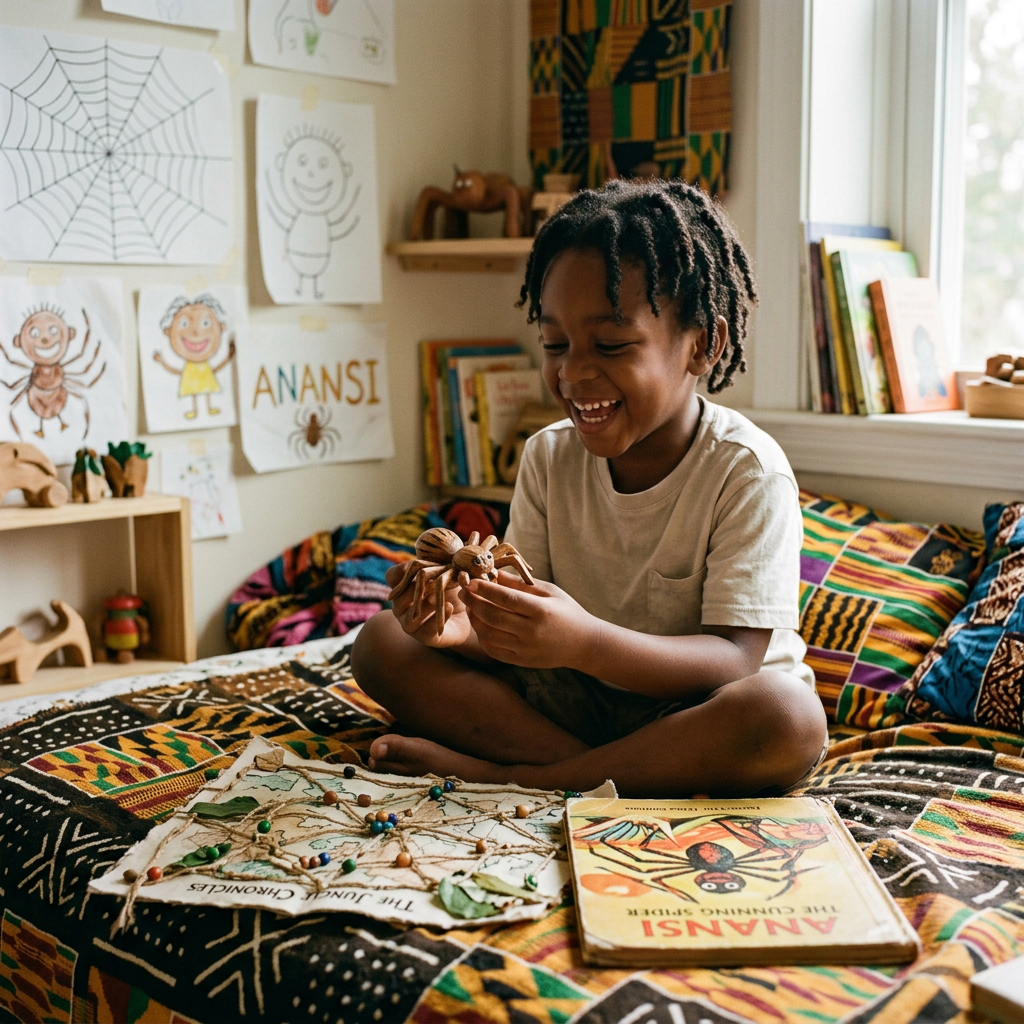 Anansi, la araña astuta