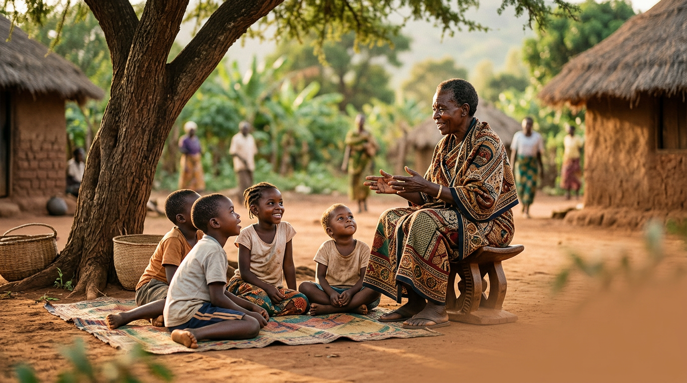 5 Cuentos de África para Niños que Enseñan Valores Mágicos 🌍