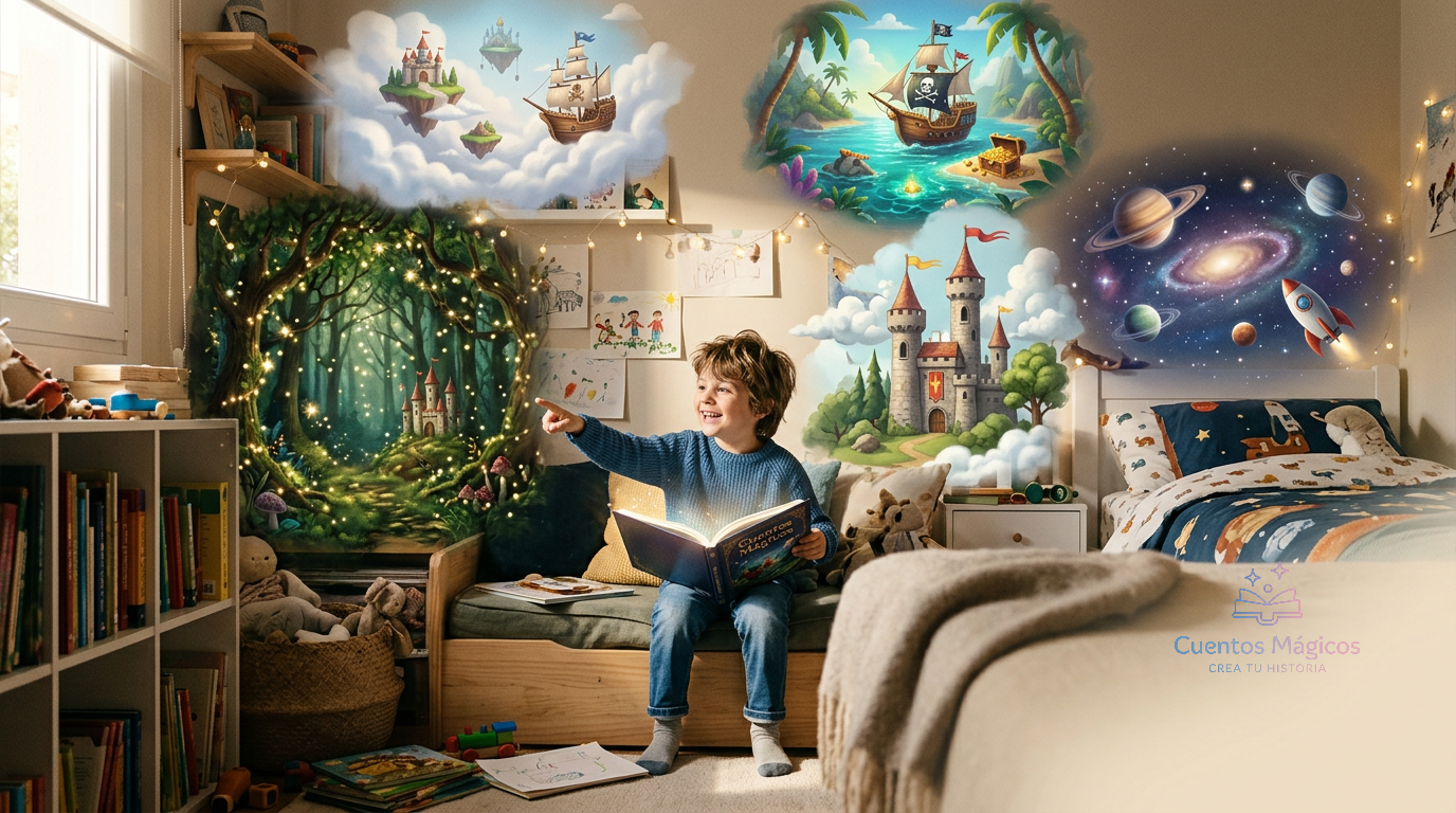 5 mundos mágicos que tu hijo puede liderar hoy mismo 📖