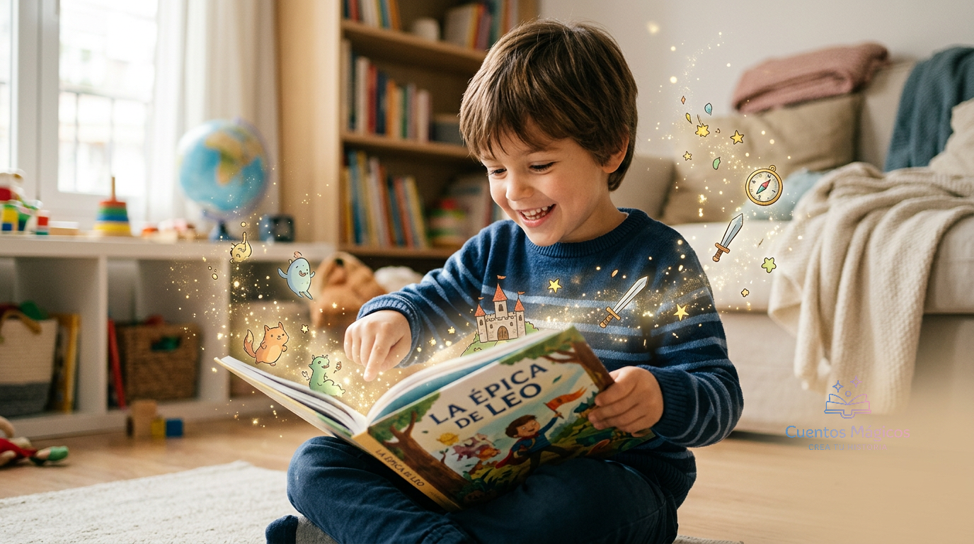 Los 5 superpoderes que tu hijo descubre al ser el héroe de su cuento 📖
