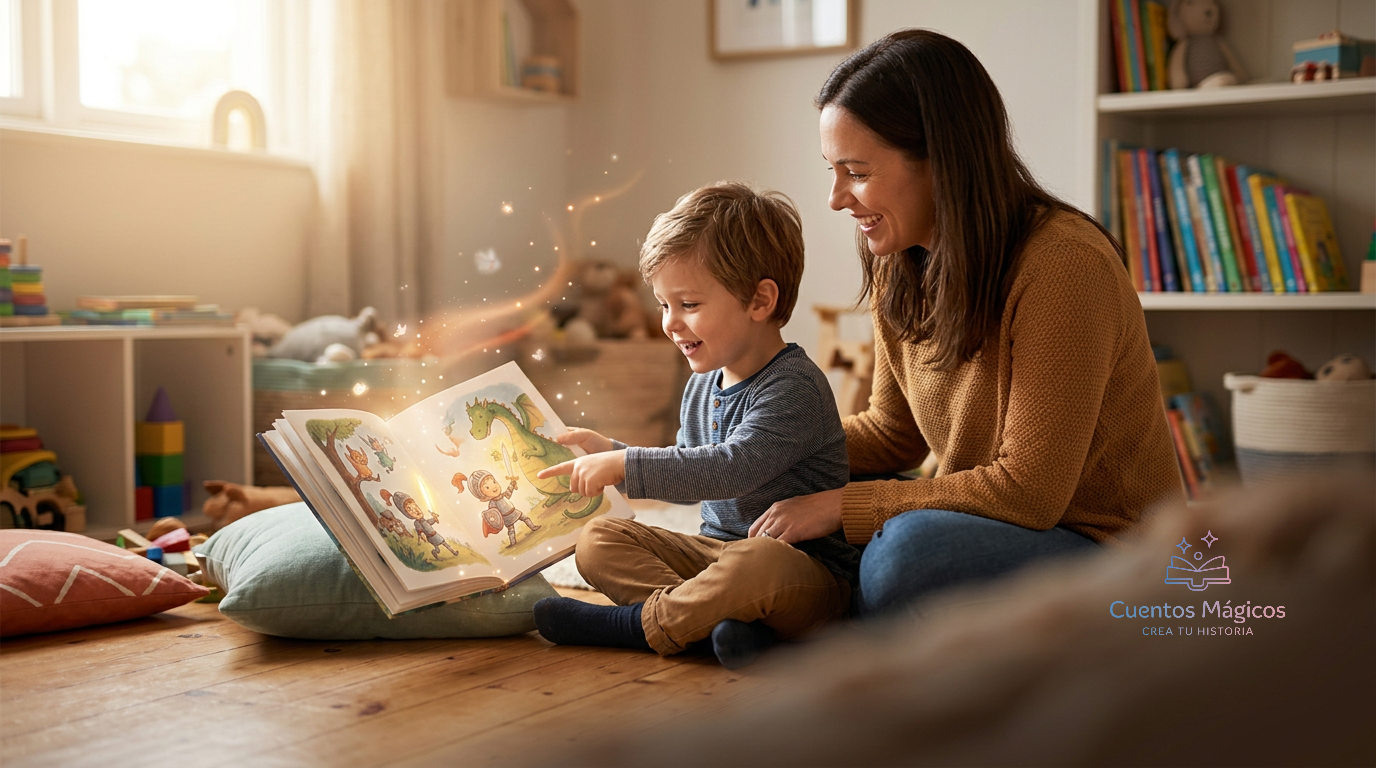 La Revolución del Protagonismo: Por qué tu hijo es el centro del cuento 🌟