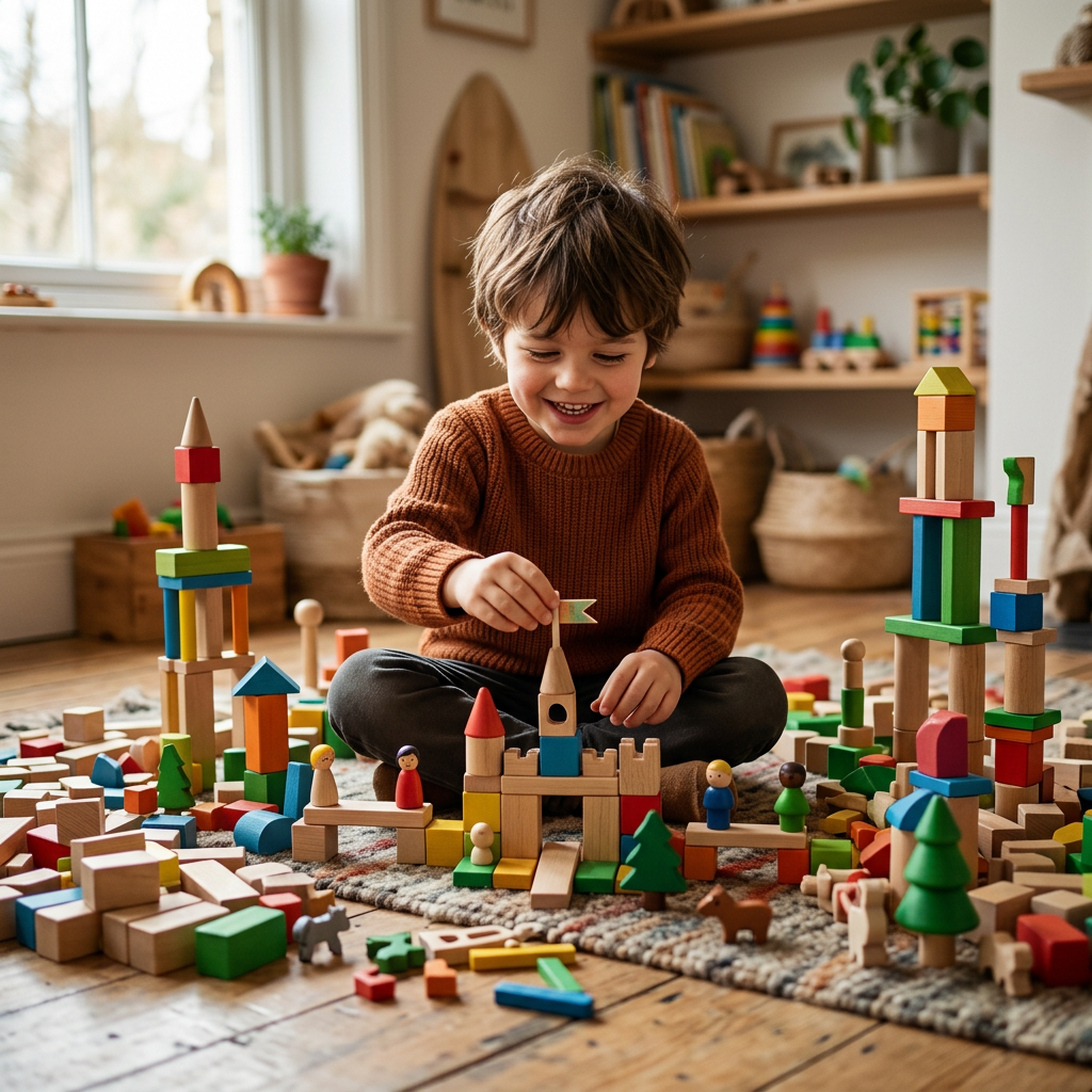 Kits de construcción creativa (Bloques y mundos)